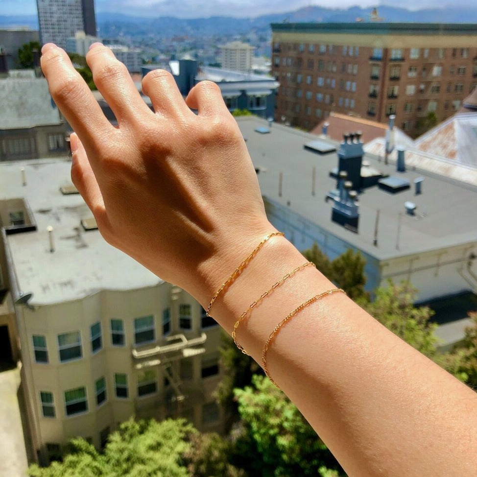 Lorena Thin Chain Bracelet- Quill Fine Jewelry