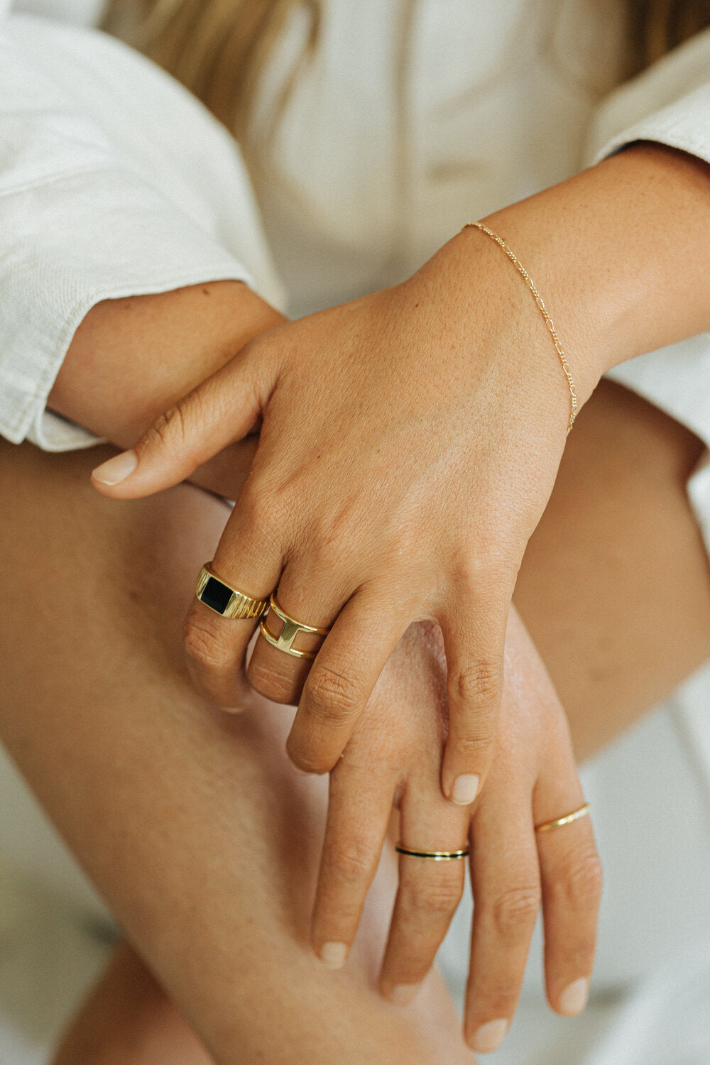 Alix Link Gold Chain Bracelet- Quill Fine Jewelry