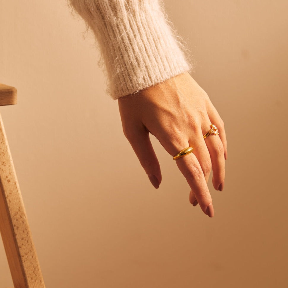 Bean Ring- Quill Fine Jewelry