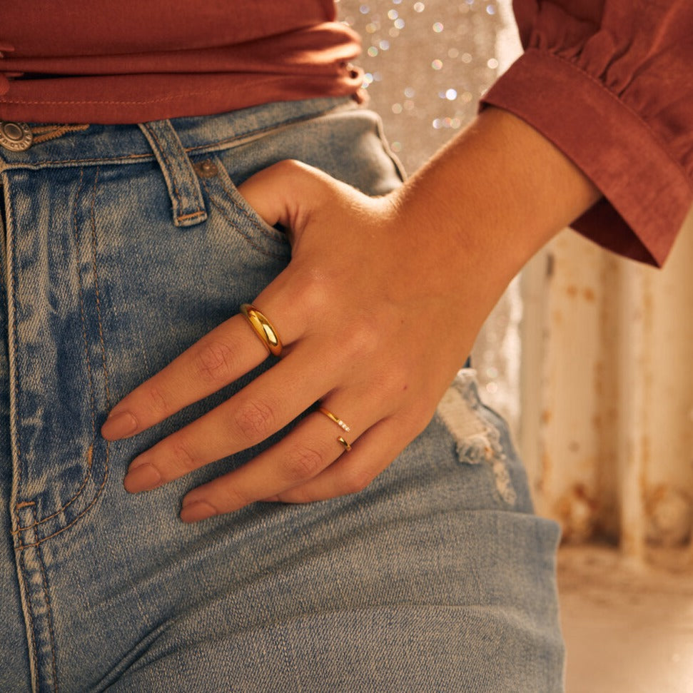 Bean Ring- Quill Fine Jewelry