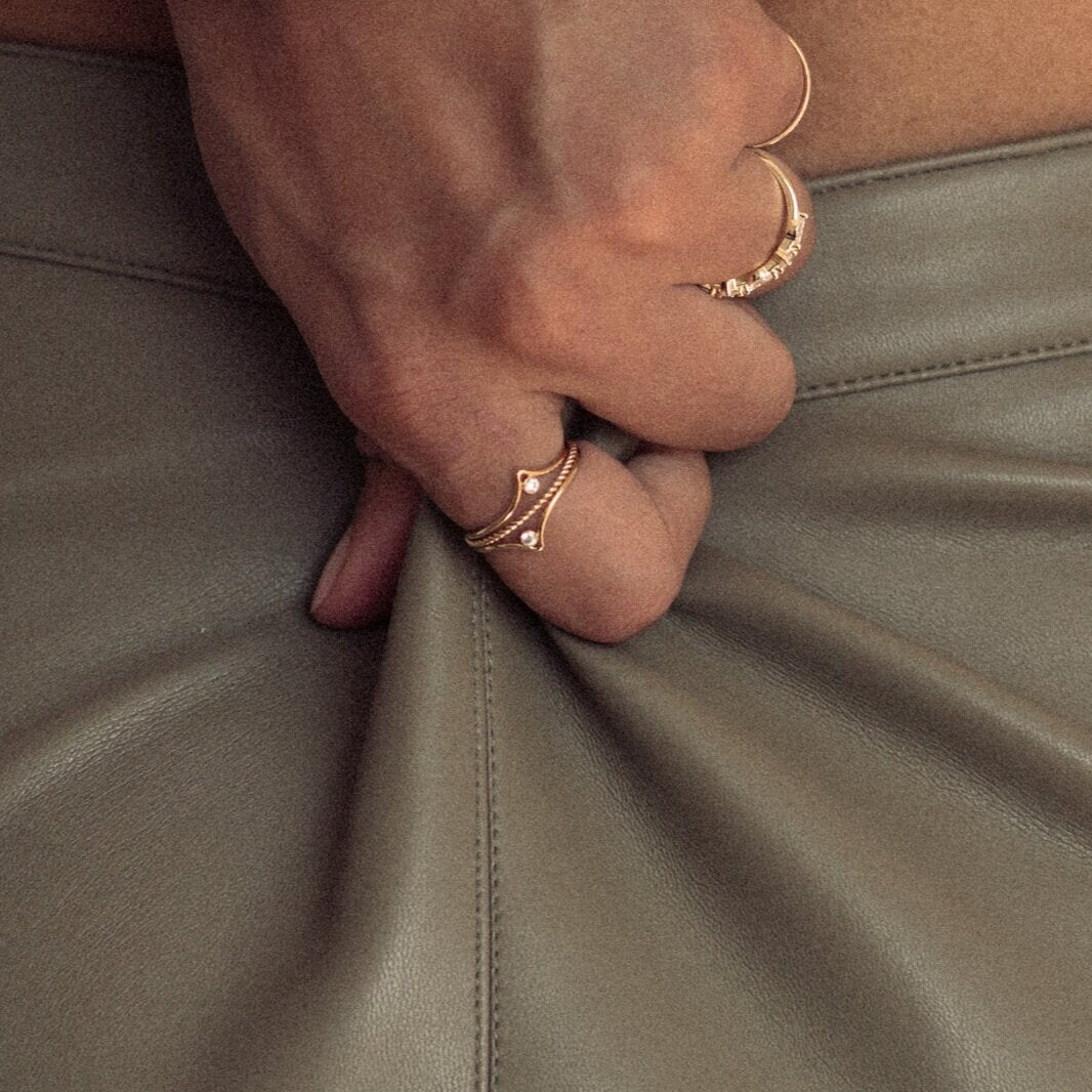 Twisted Stacking Ring- Quill Fine Jewelry