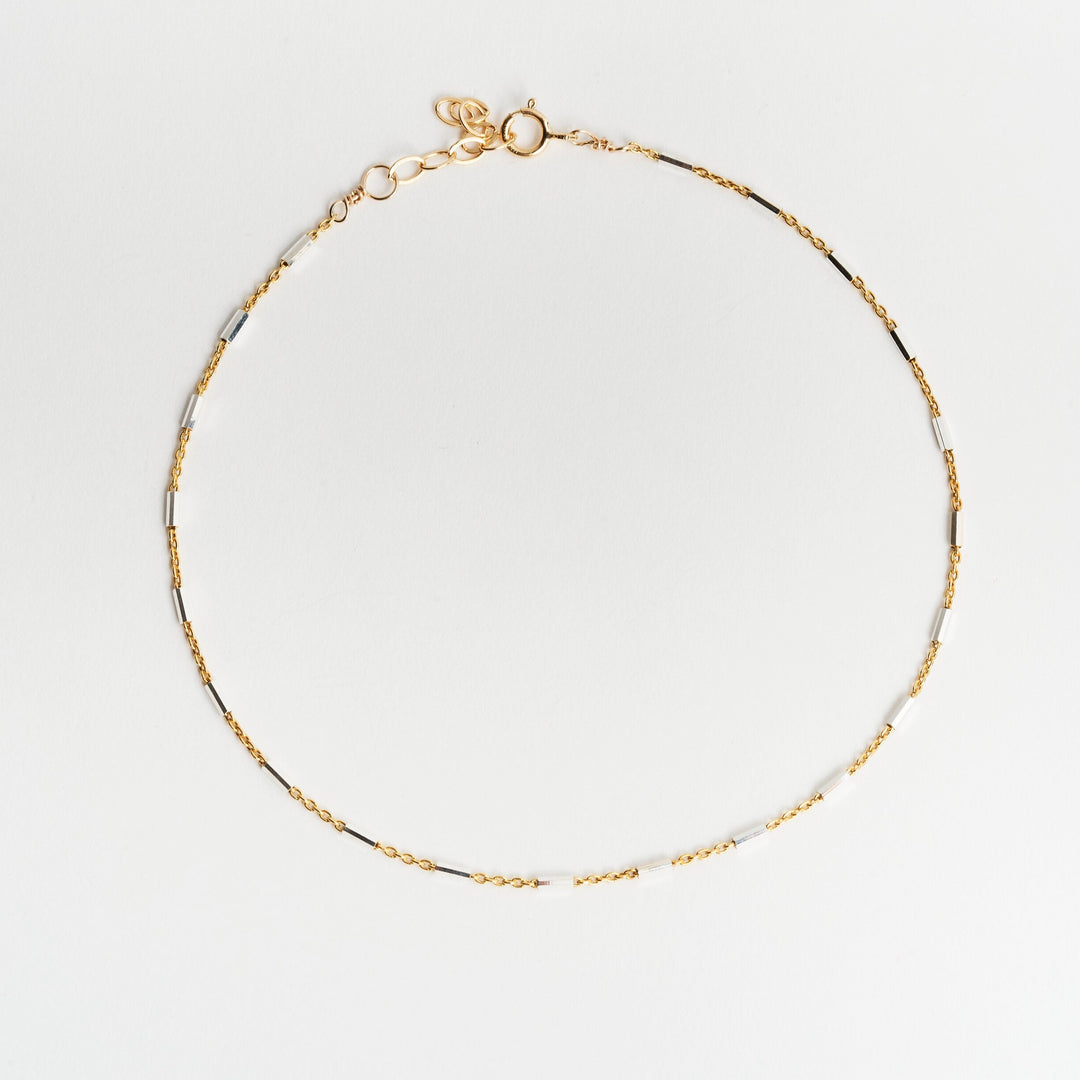 Noe Gold Bar Chain Bracelet- Quill Fine Jewelry