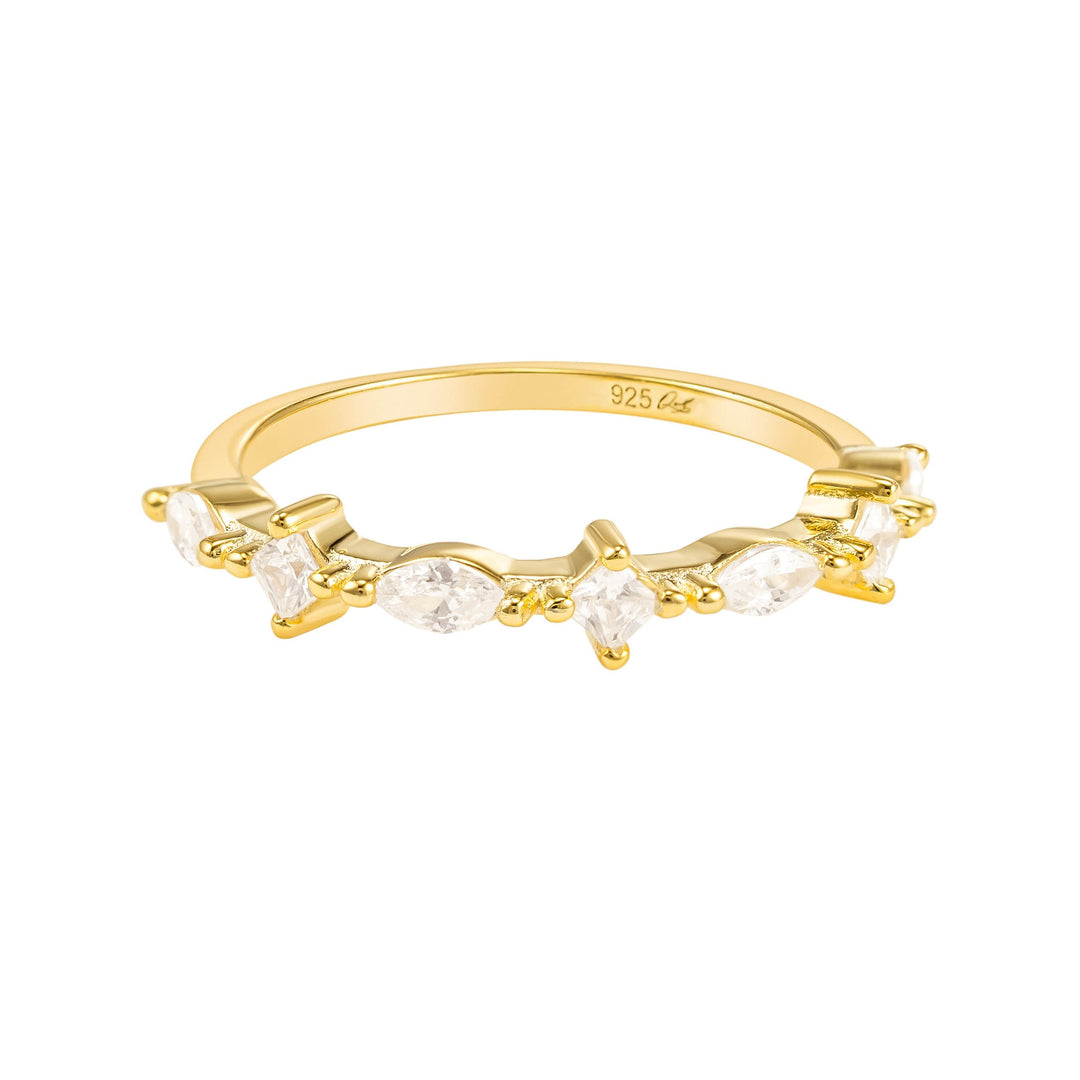 Delia 14k Gold Vermeil Ring- Quill Fine Jewelry